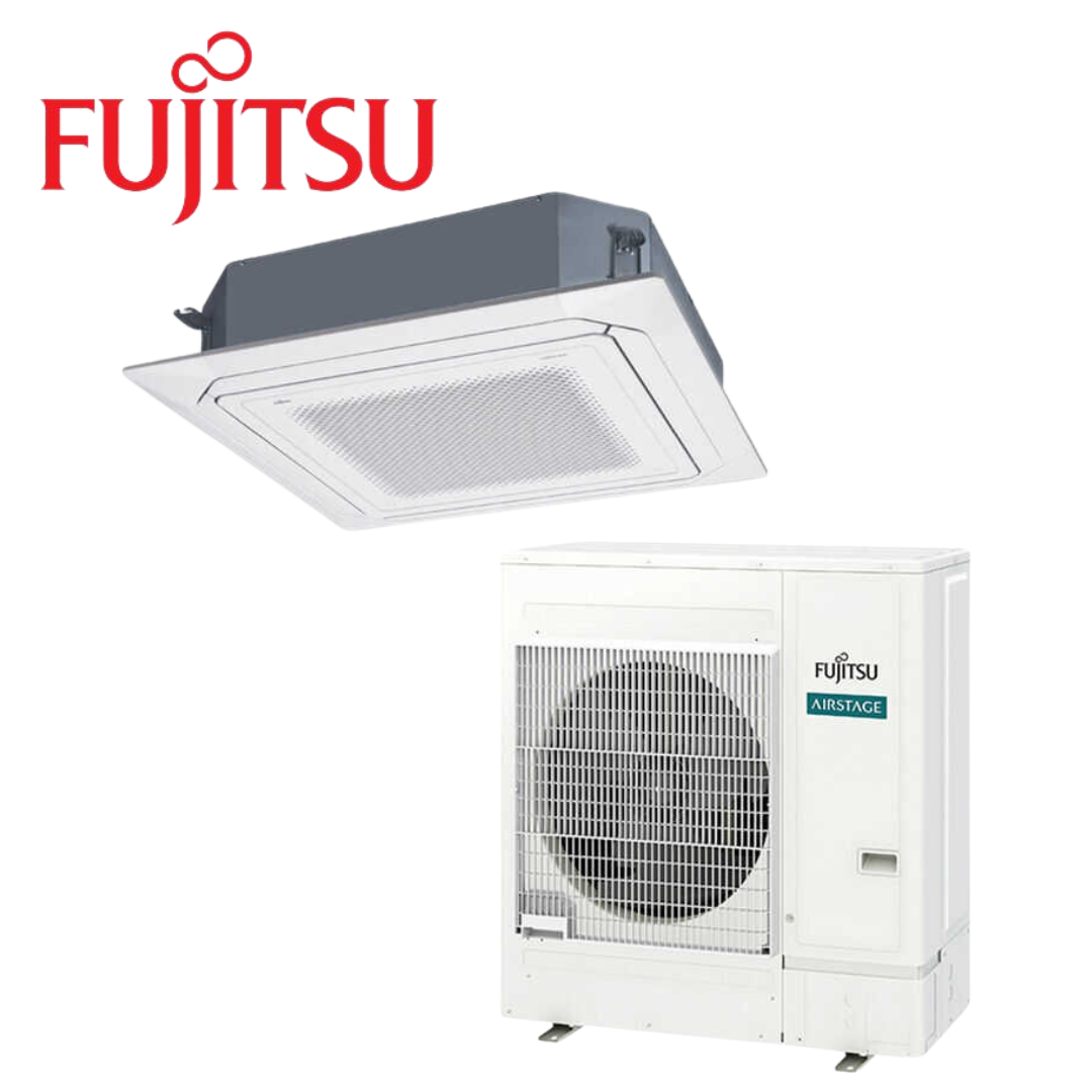 Fujitsu SET-AUTH45KRTA-3PH-YC 12.5kW Inverter Cassette Split Systems 3 Phase | R32 - Fujitsu air conditioner