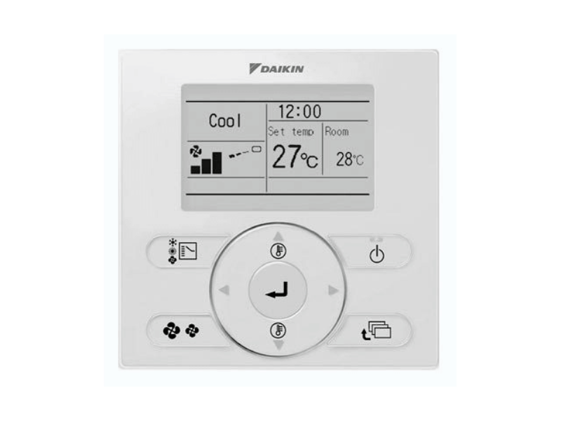 Daikin Wired Backlit Controller BRC1E63 - Daikin air conditioner