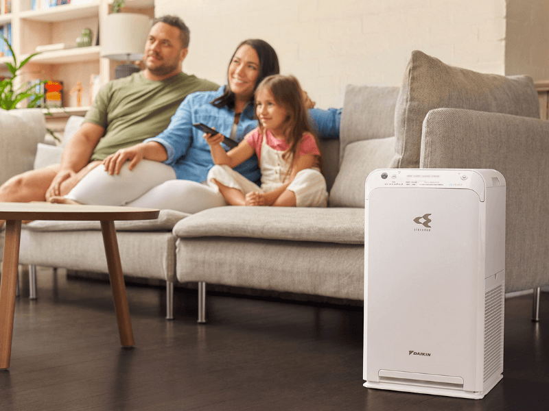 Daikin Air Purifier & Humidifier HEPA MCK55YPVM w/ Remote - Daikin air conditioner