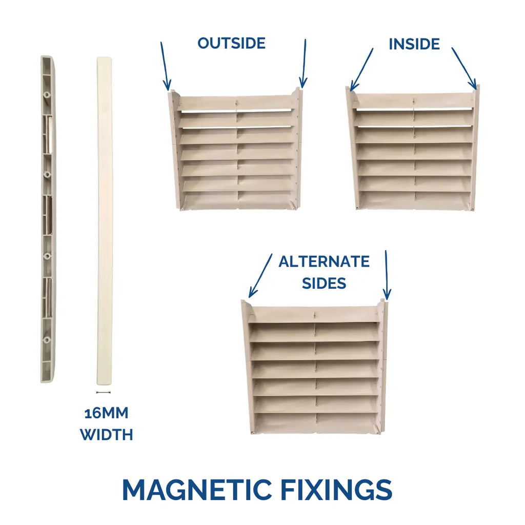 Air Diverter | Magnetic Air Conditioner Deflector (Air Bender)