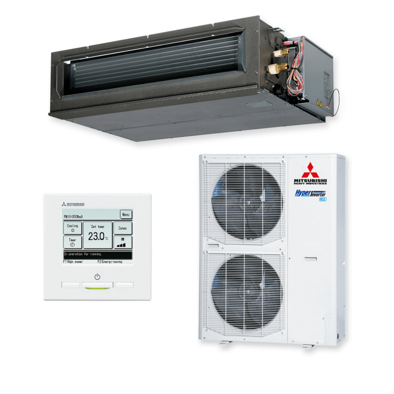 Mitsubishi Heavy Industries 20kW 3 Phase Inverter Ducted System FDUA200AVSAWVH - Mitsubishi Heavy Industries air conditioner