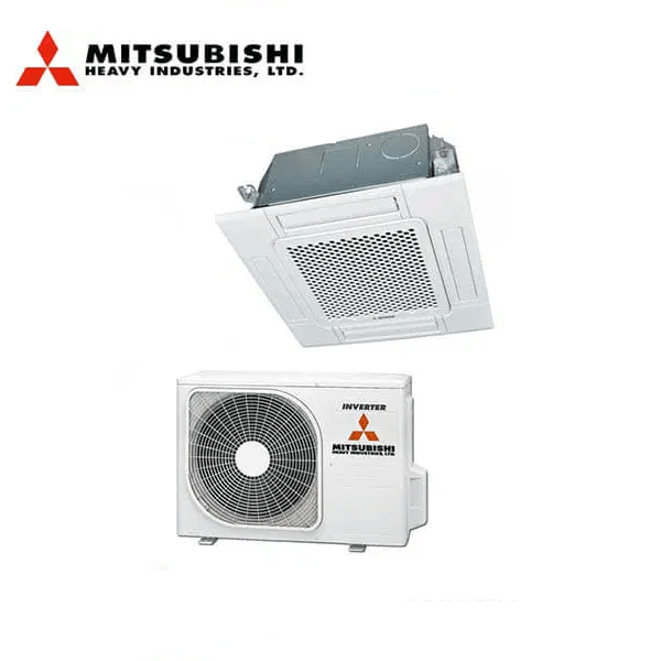 Mitsubishi Compact Ceiling Cassette FDTC50ZSXAWVH 5.0kW Four Way | RC-EXZ3A Wired Controller Included - Mitsubishi Heavy Industries air conditioner
