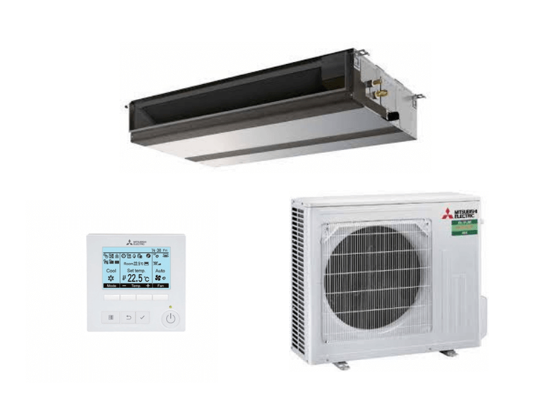 Mitsubishi Electric 7.1kW Inverter Ducted Air Conditioner PEAD-M71JAA / SUZ-M71VAD-A.TH - Mitsubishi Electric air conditioner