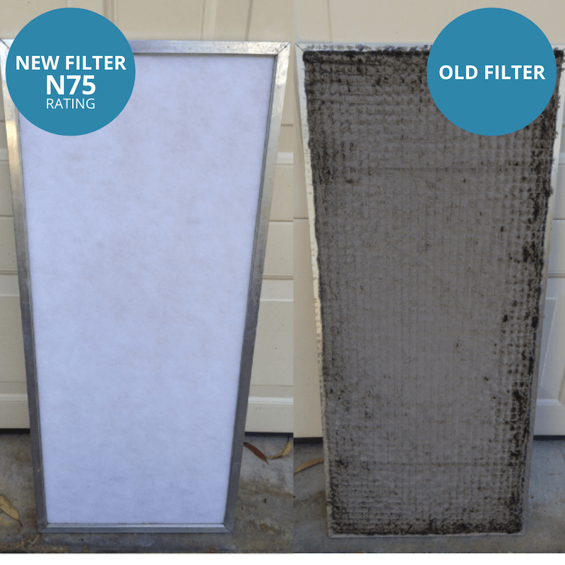 N75 Ducted Air Conditioner Filter Material MERV 8 - Best Aircon Premium Media - Oz Air Online air conditioner