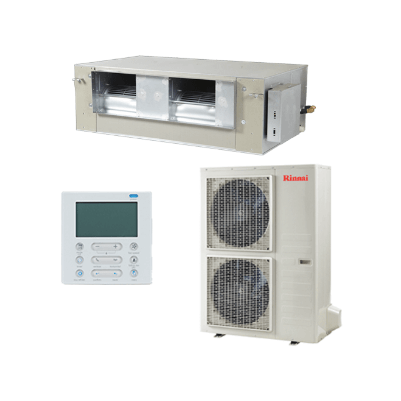 Rinnai 10kW Inverter Ducted Air Conditioner DINLR10Z721 / DONSR10Z72 - Rinnai air conditioner