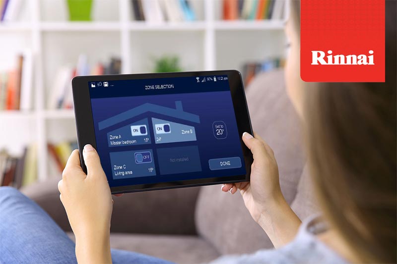 Brivis Rinnai WiFi Kit Touch Smartphone App - Ducted Heater, Evap, Add-on - Brivis air conditioner
