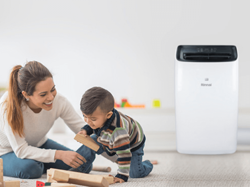 Rinnai 4.1kW Cooling Only Portable Air Conditioner RPC41NC - Rinnai air conditioner