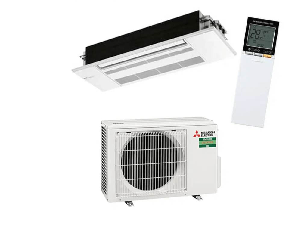 MITSUBISHI One Way Cassette MLZKP25KIT 2.5kW Split System - Mitsubishi Electric air conditioner