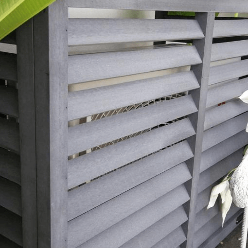 Air Conditioning Cover - WPC Screen - Oz Air Online air conditioner