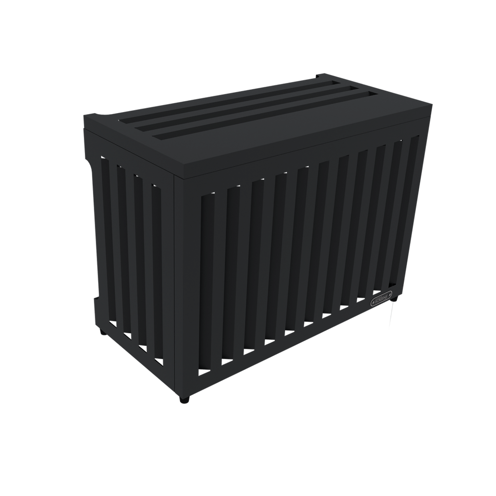 Air Conditioning Cover - AC Aluminium Louvred Screen - Oz Air Online air conditioner