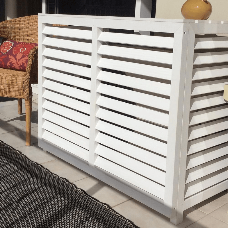 Air Conditioning Cover - WPC Screen - Oz Air Online air conditioner