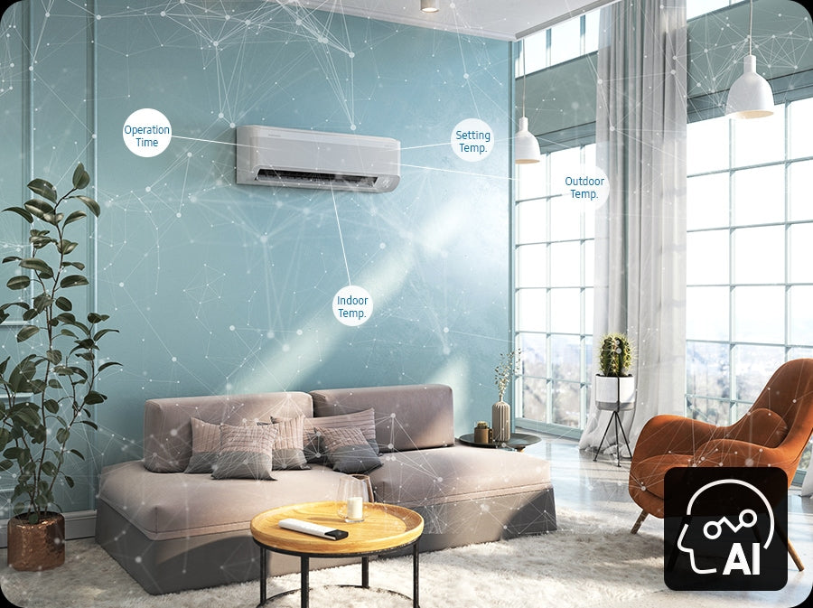 Samsung 3.5kW Aero Split System Air Conditioner | AR12DXFZCWKNSA / AR12DXFZCWKXSA - Samsung air conditioner