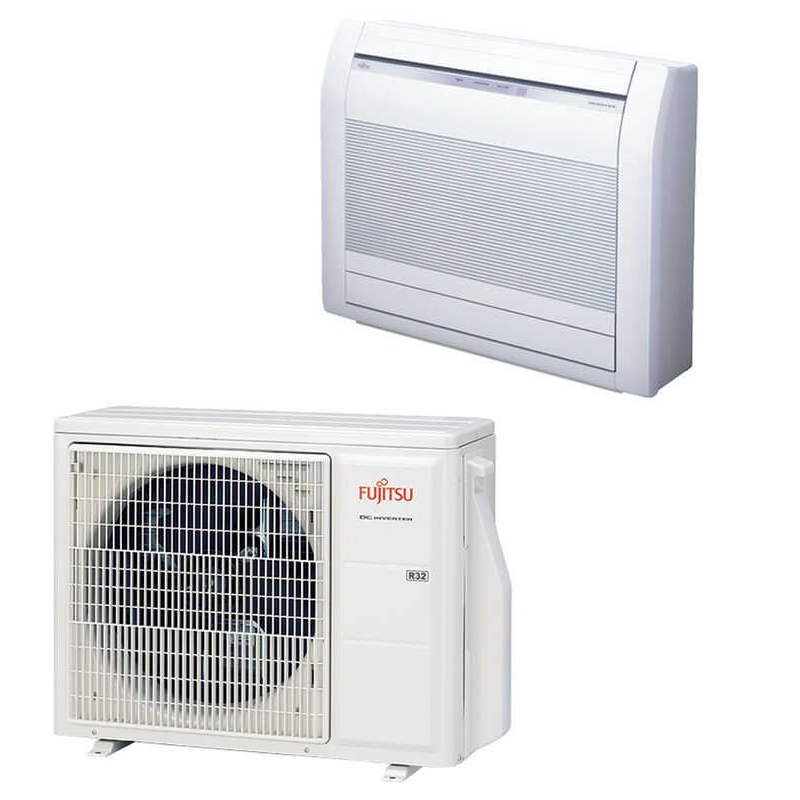 Fujitsu 4.2kW Inverter Floor Console System SET-AGTG14KVCA - Fujitsu air conditioner